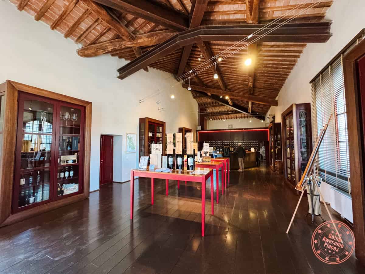ricasoli winery shop