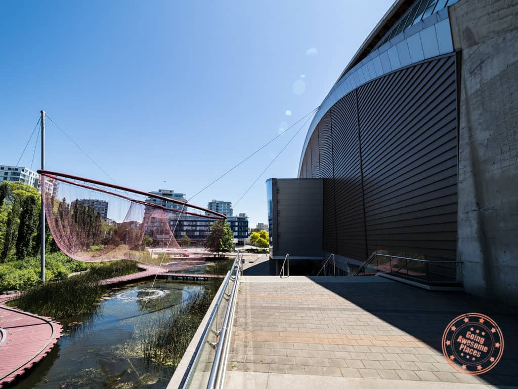 richmond olympic oval water sky garden outdoors