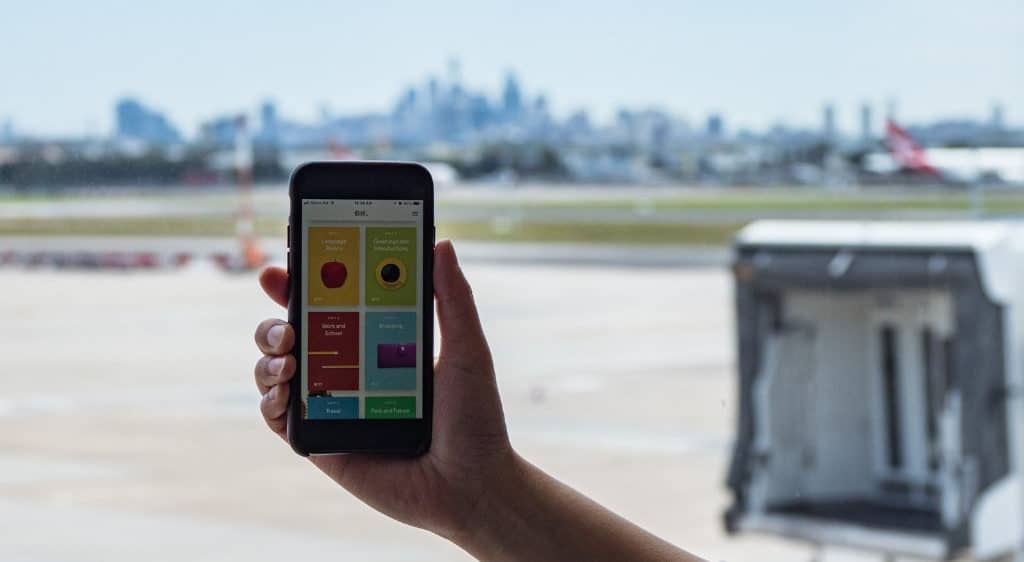 rosetta stone mandarin with hand holding app