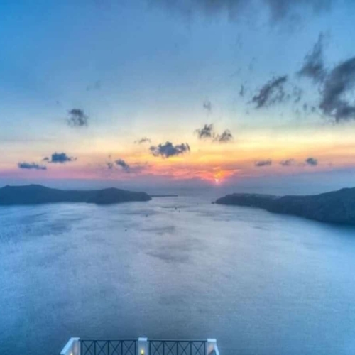 3 days in santorini itinerary sunset view
