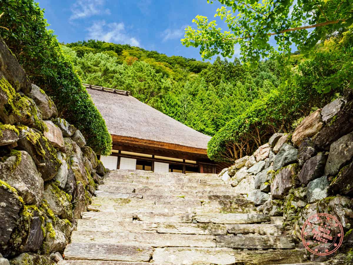 steps up to bukeyashiki kita ke historic house
