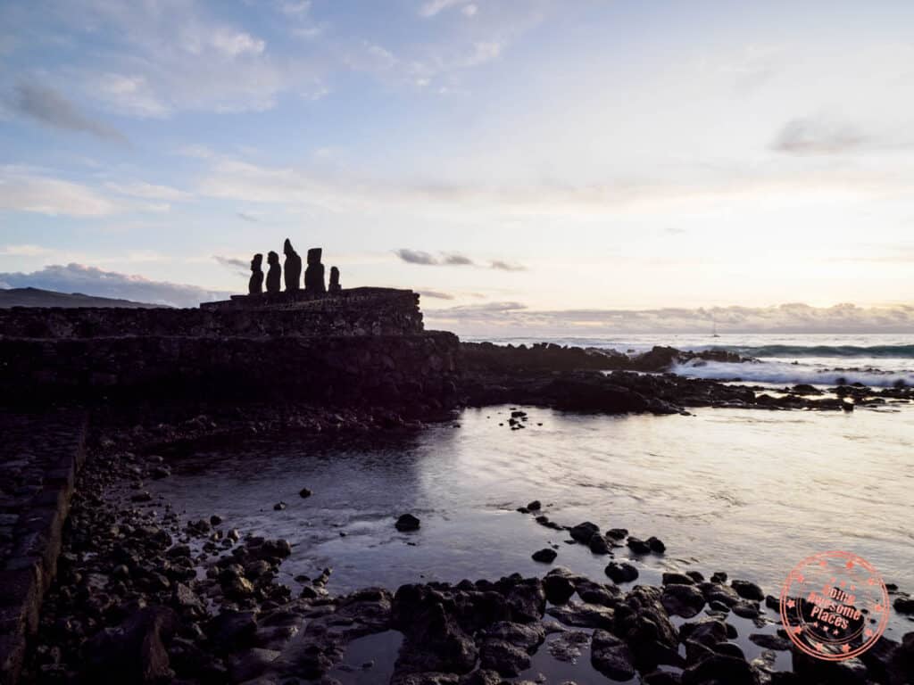 final tahai sunset in 9 day easter island itinerary
