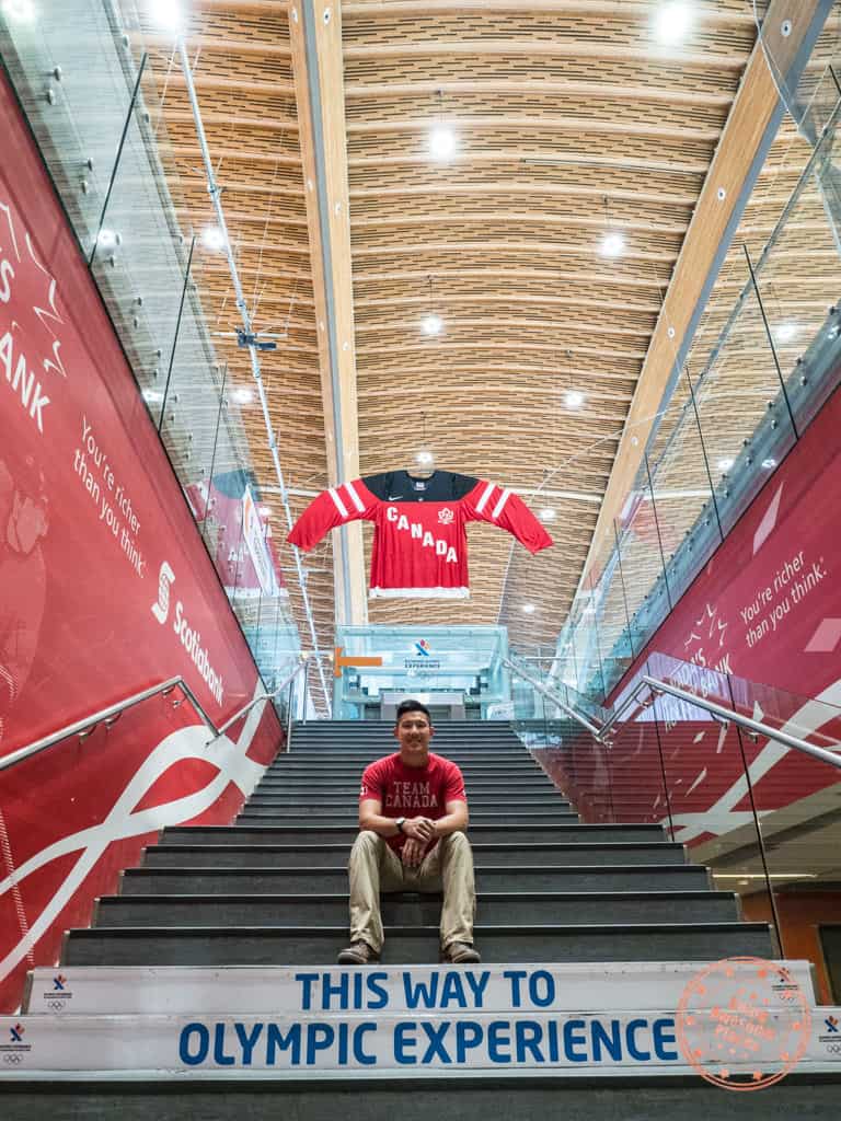 team canada richmond olympic oval steps