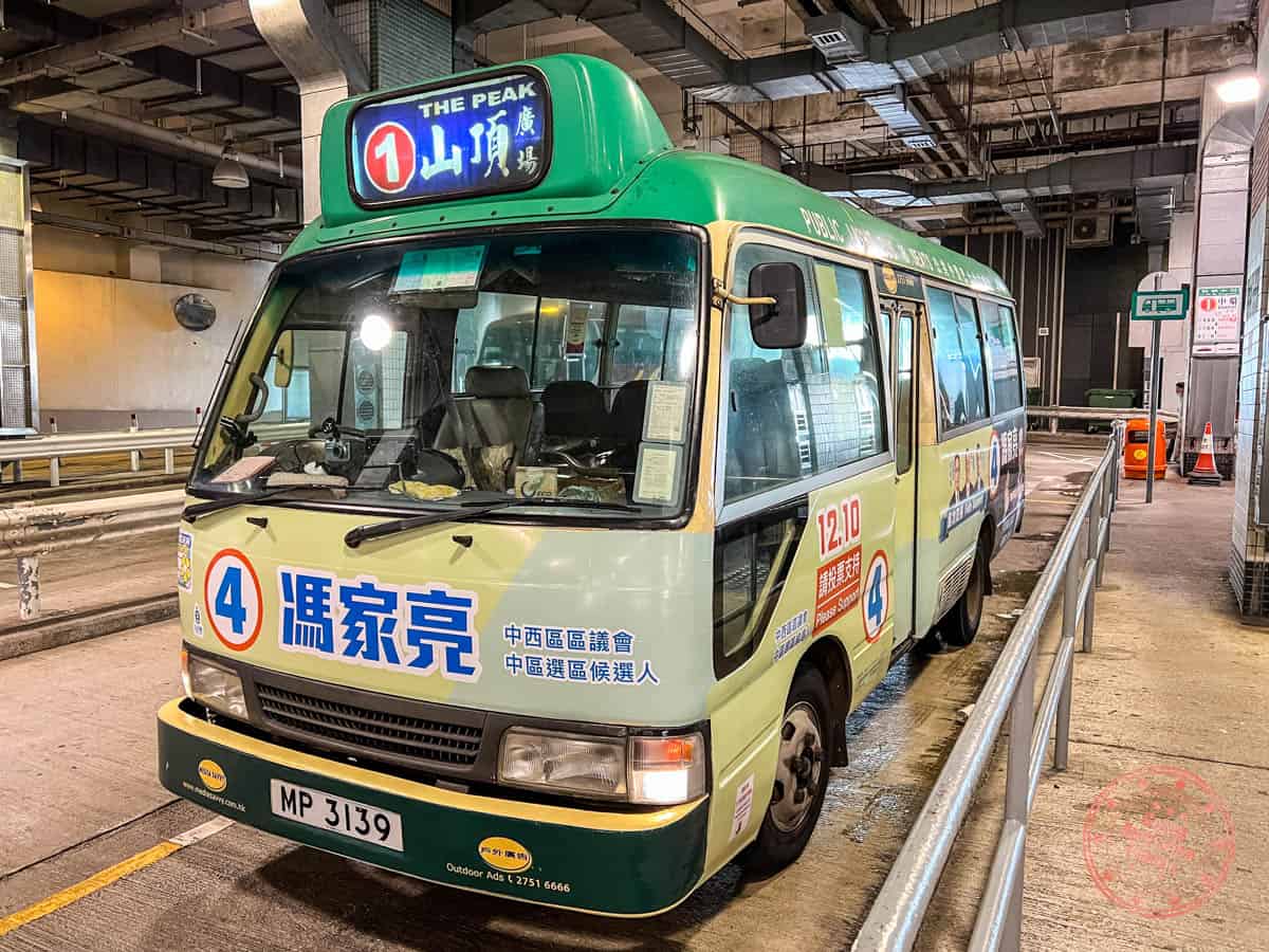 the peak green minibus 1