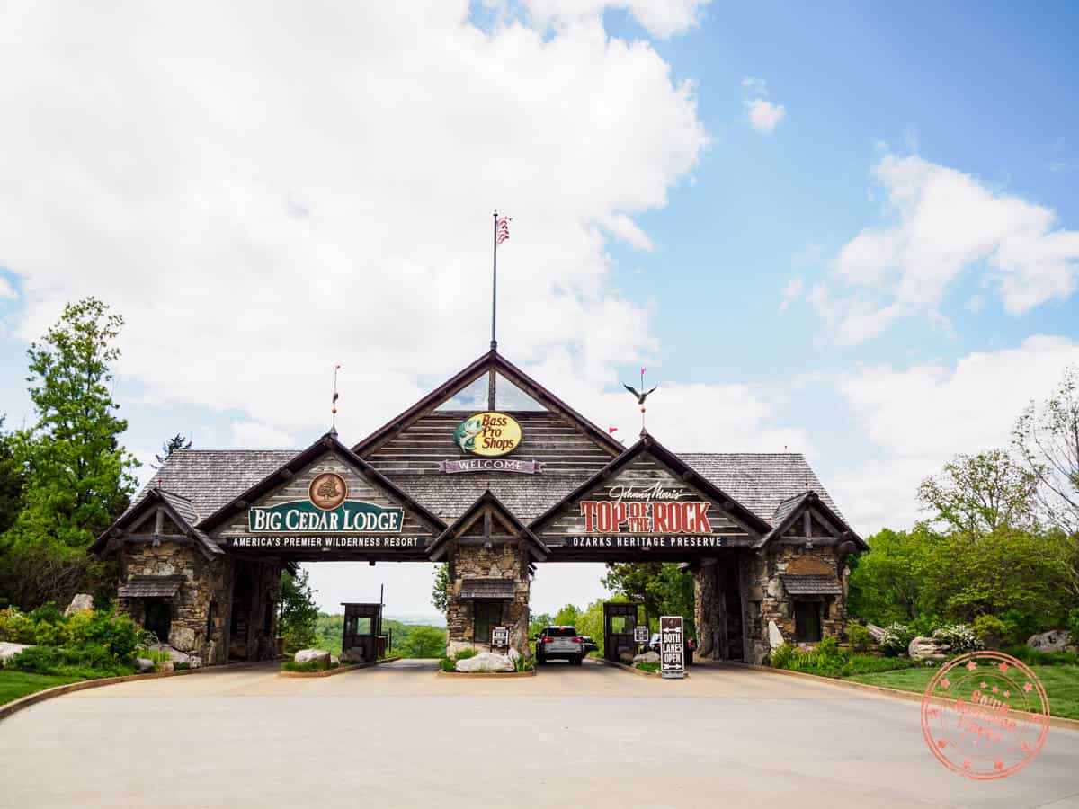 top of the rock main gate
