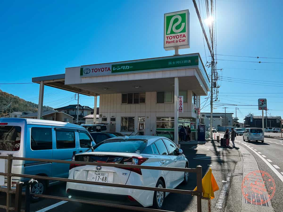 toyota rent a car kawaguchiko location