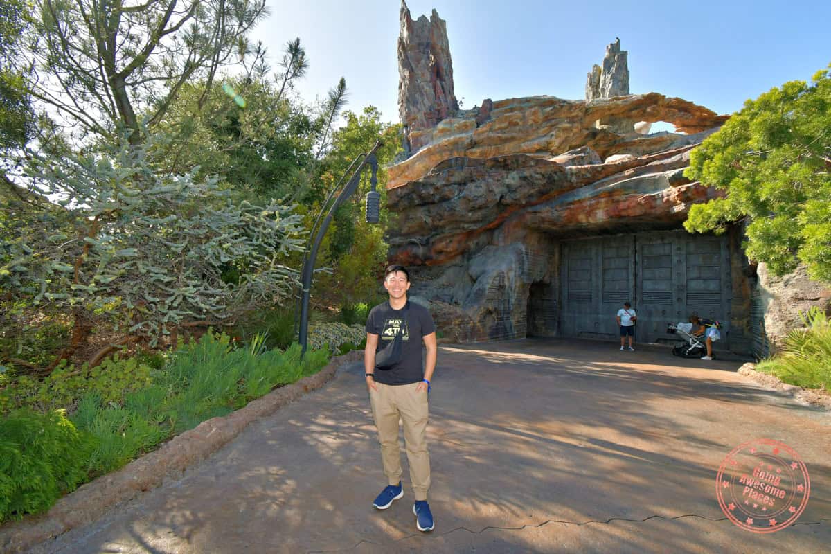 using a sling bag at disneyland