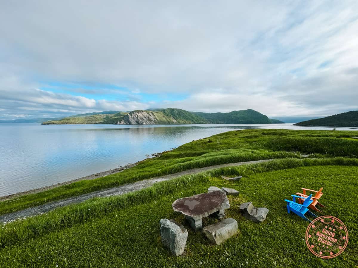 view from neddies harbour inn gros morne national park