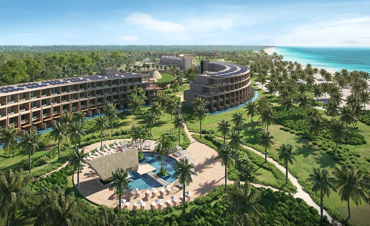 zemi miches all inclusive resort aerial